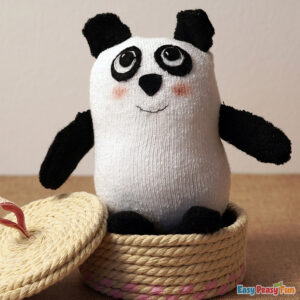 DIY Sock Panda Craft