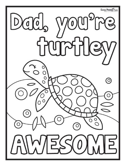 Printable Father s Day Coloring Pages Easy Peasy And Fun