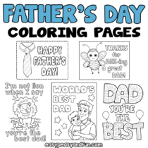 Printable Father’s Day Coloring Pages