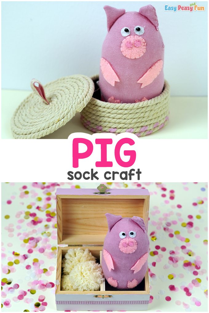 Sock Pig Craft