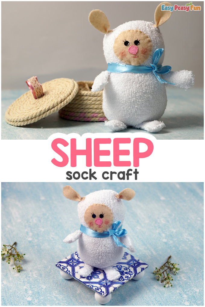 Sock Sheep Craft - Easter Sock Craft