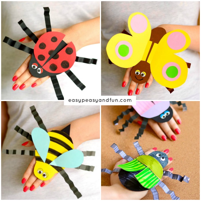 Insect and bug crafts for kids