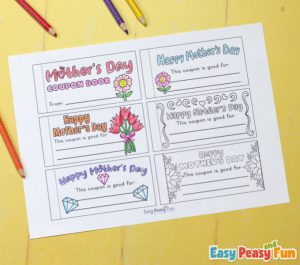 Free Printable Mother’s Day Coupons - Easy Peasy and Fun