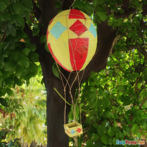 Hot Air Balloon Paper Mache