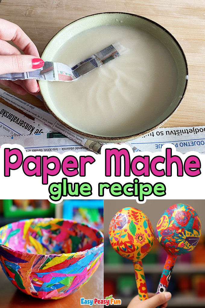 How to Make Paper Mache Glue Recipe and Tips