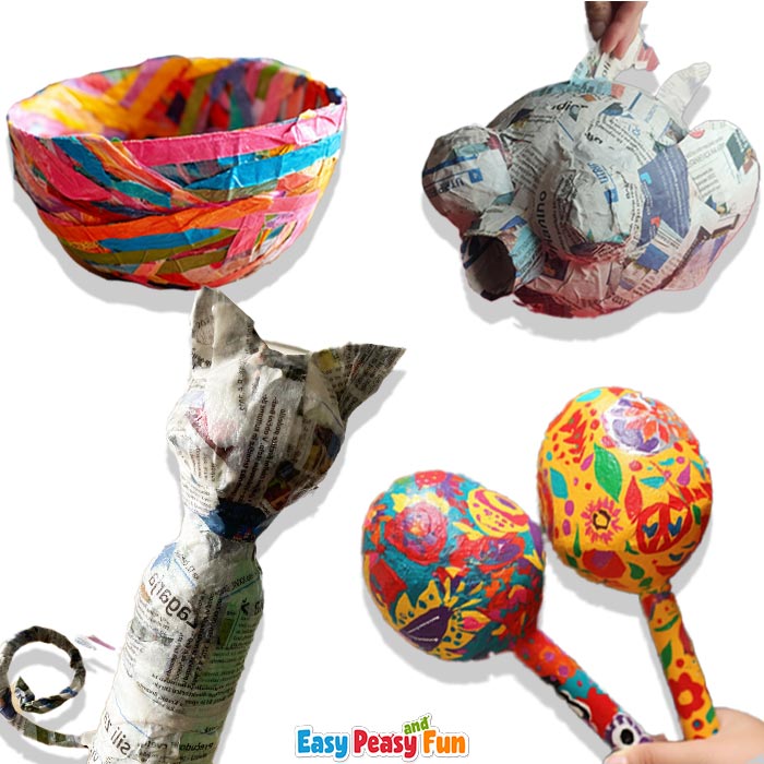 How to Make Paper Mache Glue Recipe and Tips - Easy Peasy and Fun