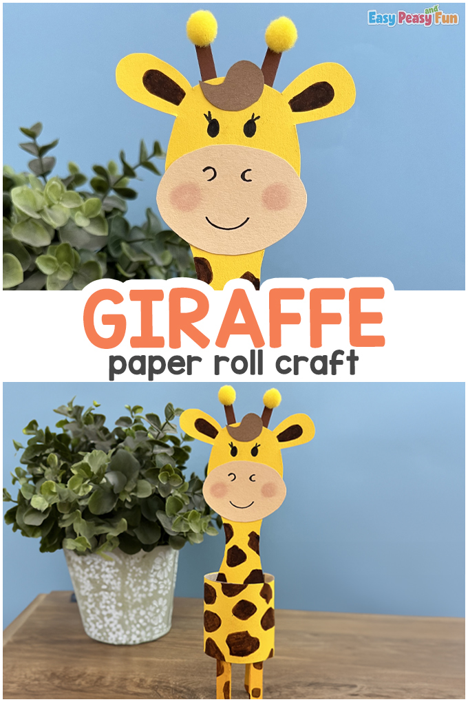 Toilet Paper Roll Giraffe