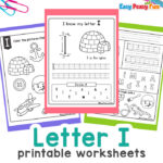 Preschool Letter I Worksheets
