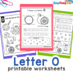 Preschool Letter O Worksheets
