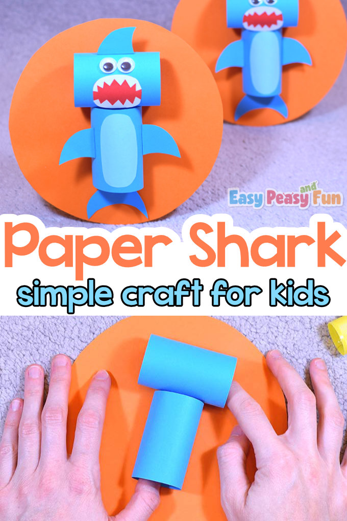 Hammerhead Shark Paper Craft for Kids
