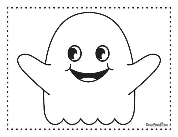Cute Happy Ghost