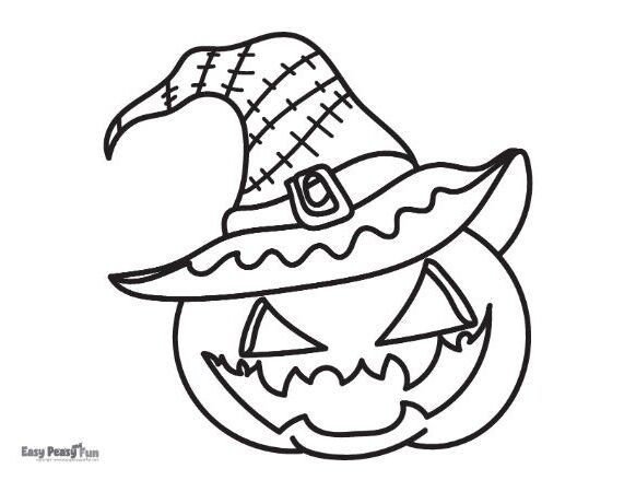 Haunted Lantern Coloring Page