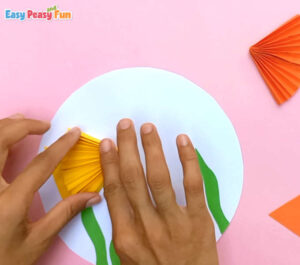 Easy Folded Paper Fish Craft - Easy Peasy and Fun