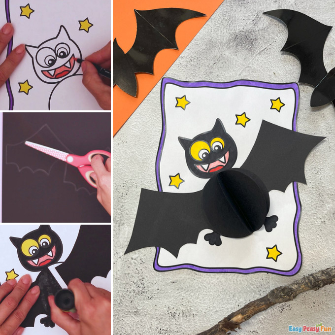 Halloween Bat Craft Idea