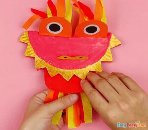 Paper Plate Chinese Dragon Craft - Easy Peasy and Fun