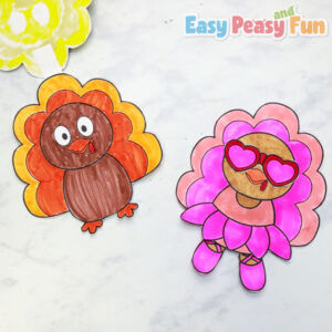 Turkey in Disguise Printable Templates - Free - Easy Peasy and Fun