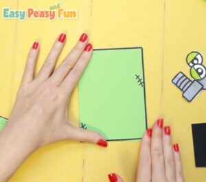 Build a Frankenstein Puppet Template - Easy Peasy and Fun