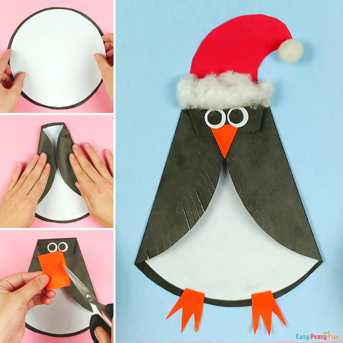 Christmas Penguin Craft Idea