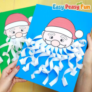 Curly Beard Santa Craft