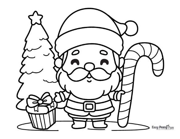 Happy Santa Claus Illustration