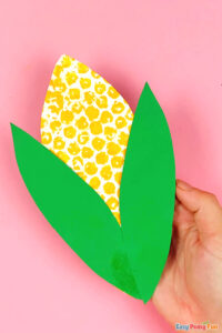 Bubble Wrap Corn Craft - Easy Peasy and Fun