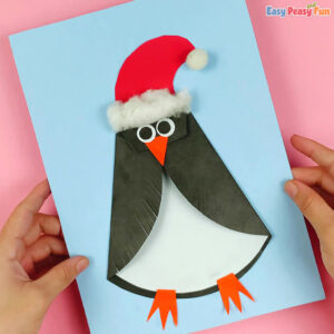 DIY Christmas Penguin Craft