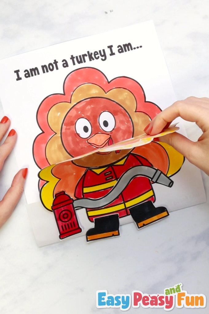 Disguise a Turkey as a Firefighter