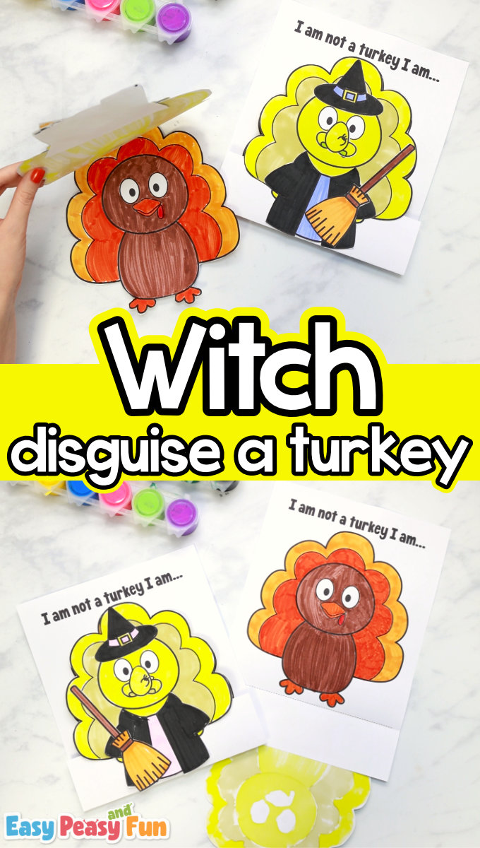 Disguise a Turkey as a Witch