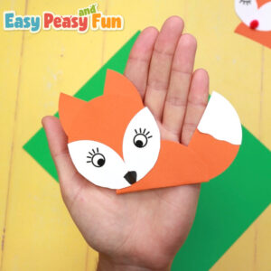 Paper Circle Fox Craft