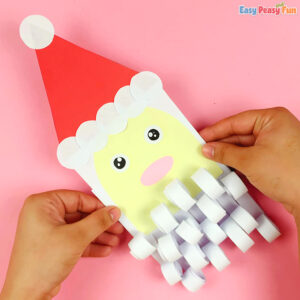 Paper Santa Claus Craft