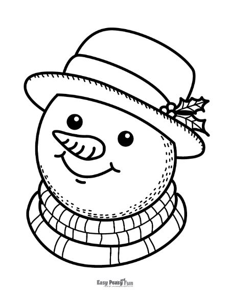 Illustration of a Snowman