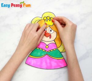 Disguise a Turkey as a Princess Printable Template - Easy Peasy and Fun