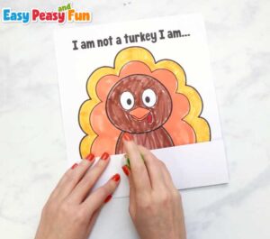 Disguise a Turkey as a Princess Printable Template - Easy Peasy and Fun