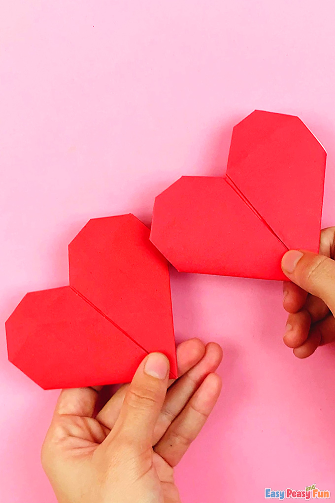DIY Heart Origami