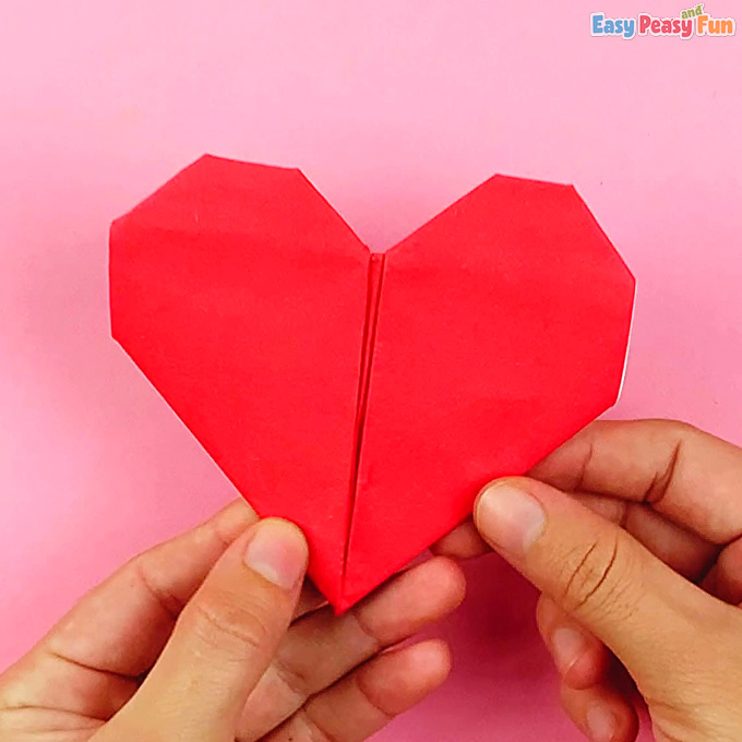 Origami Heart Craft