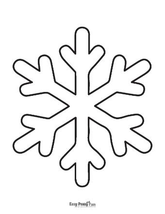 Snowflake Outline Giant 1