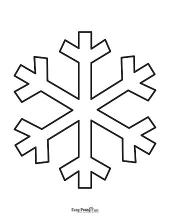 Snowflake Outline Giant 2