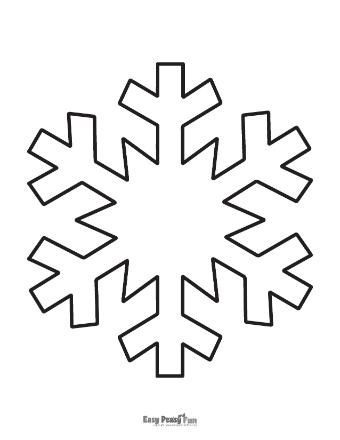 Snowflake Outline Giant 4