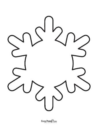 Snowflake Outline Giant 5