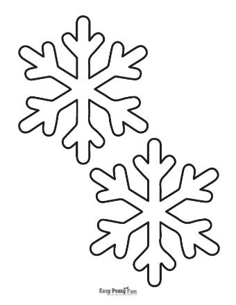 Snowflake Outline Large 1