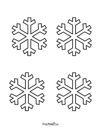 Snowflake Outline Small 2