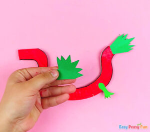 Easy Chinese Dragon Craft - Easy Peasy and Fun