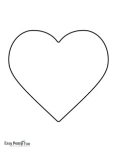 Free Printable Heart Templates - Easy Peasy and Fun