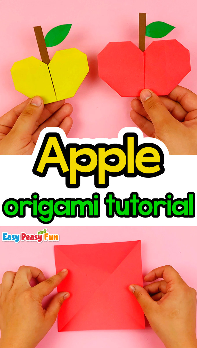 How To Make An Origami Apple Step By Step Folding Instructions Easy 