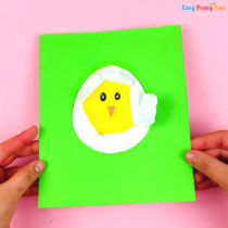 Hatching Chick Easter Craft