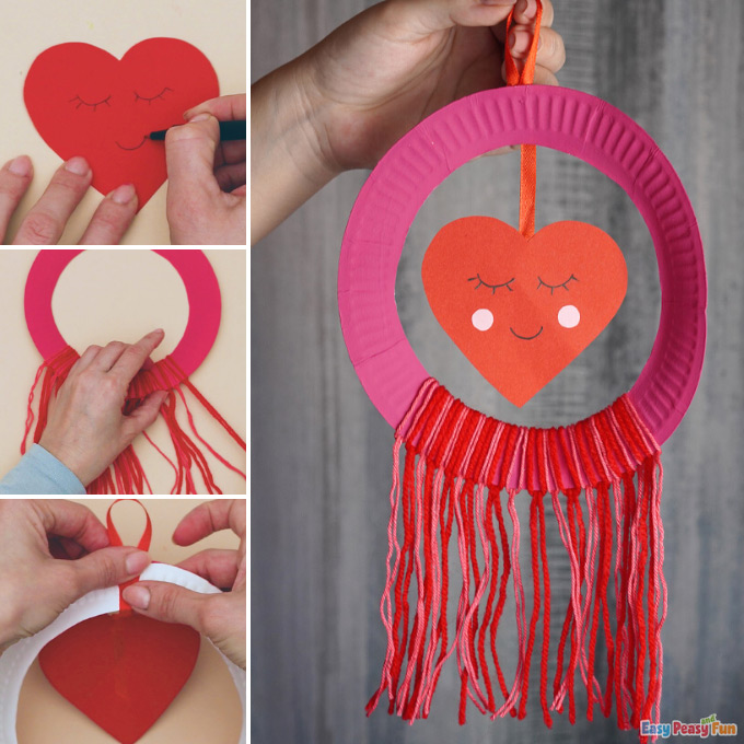 30+ Valentine Crafts for Kindergarten - Art and Craft Ideas for Kids -  Natural Beach Living