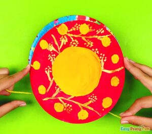 Chinese New Year Drum Craft - Easy Peasy and Fun