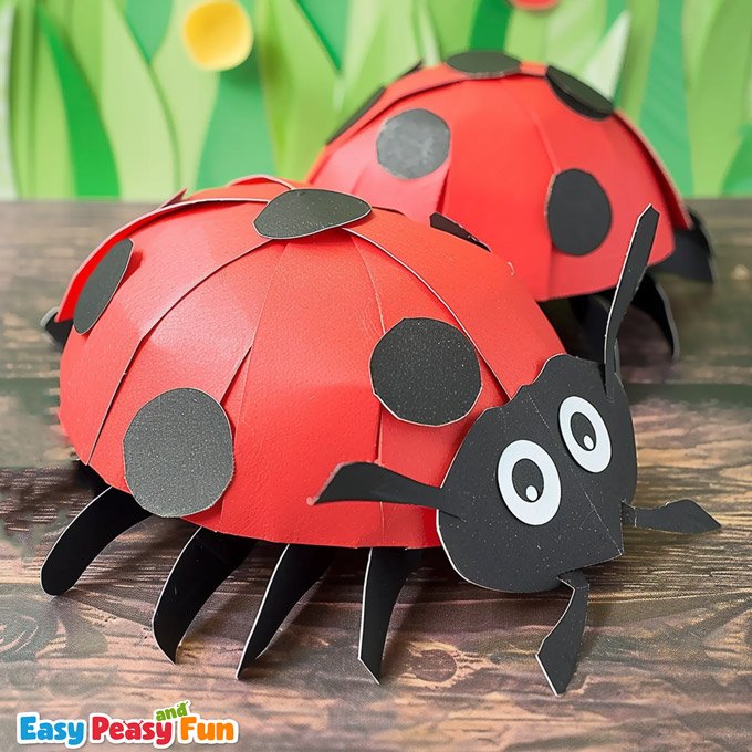 Ladybug craft for kids