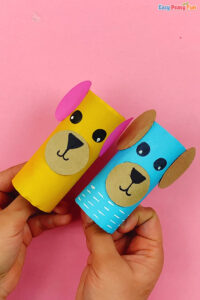 Toilet Paper Roll Dog Craft - Easy Peasy and Fun