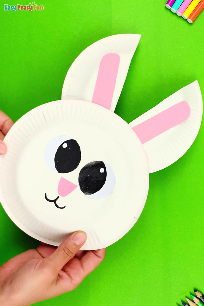 DIY Bunny Paper Plate Craft